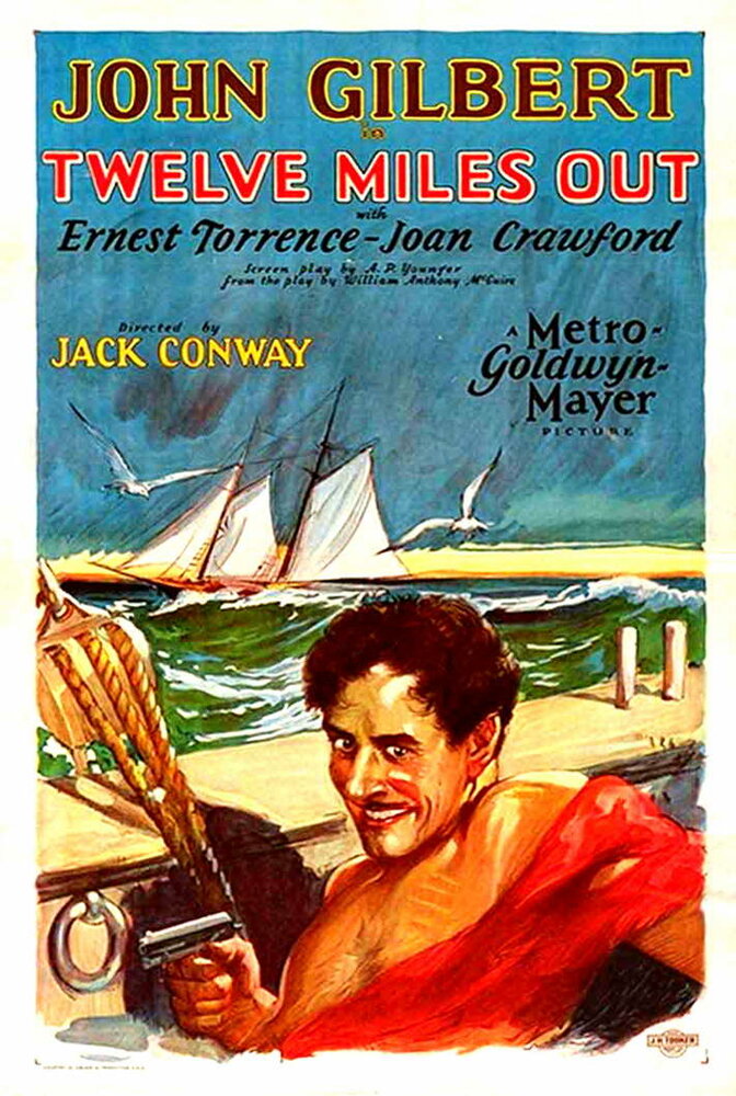 На двенадцать миль прочь (1927) постер