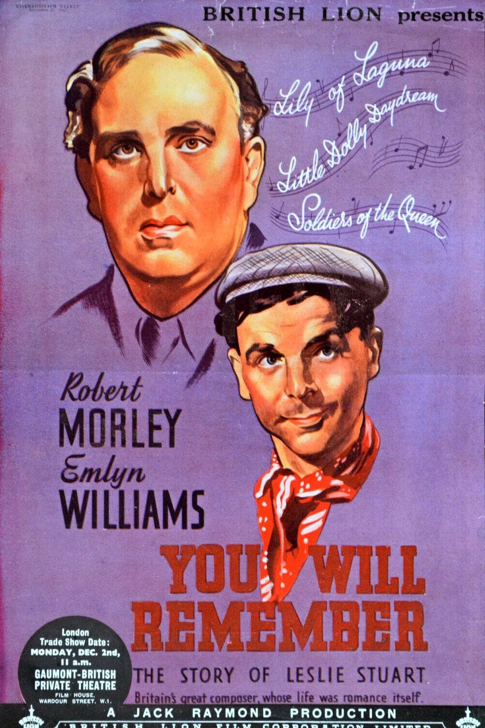 You Will Remember (1941) постер