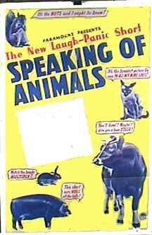 Разговор животных на ферме (1941) постер