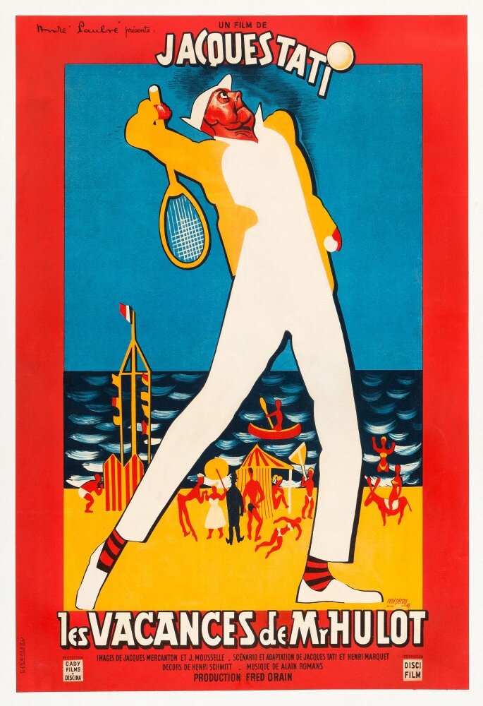Каникулы господина Юло (1953) постер