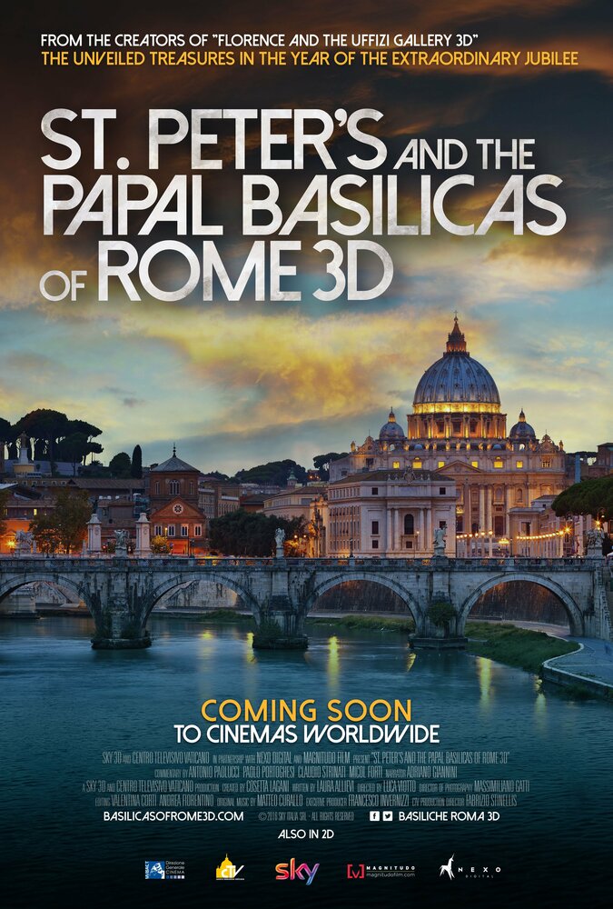 Собор Святого Петра и Великая базилика в 3D (2016) постер