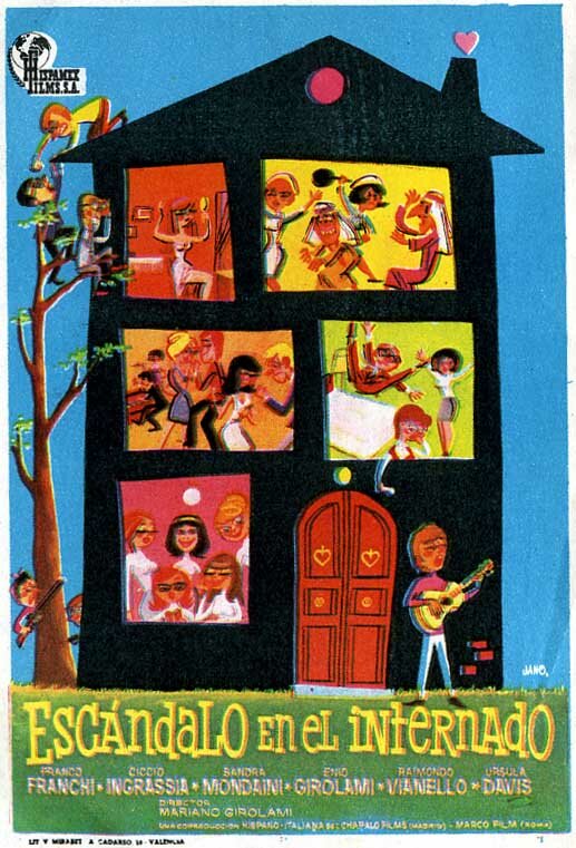 Veneri in collegio (1965) постер