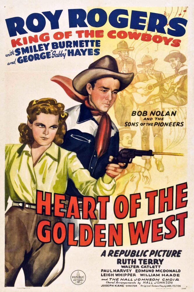Heart of the Golden West (1942) постер