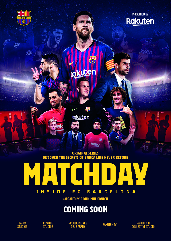 Matchday: Inside FC Barcelona (2019) постер