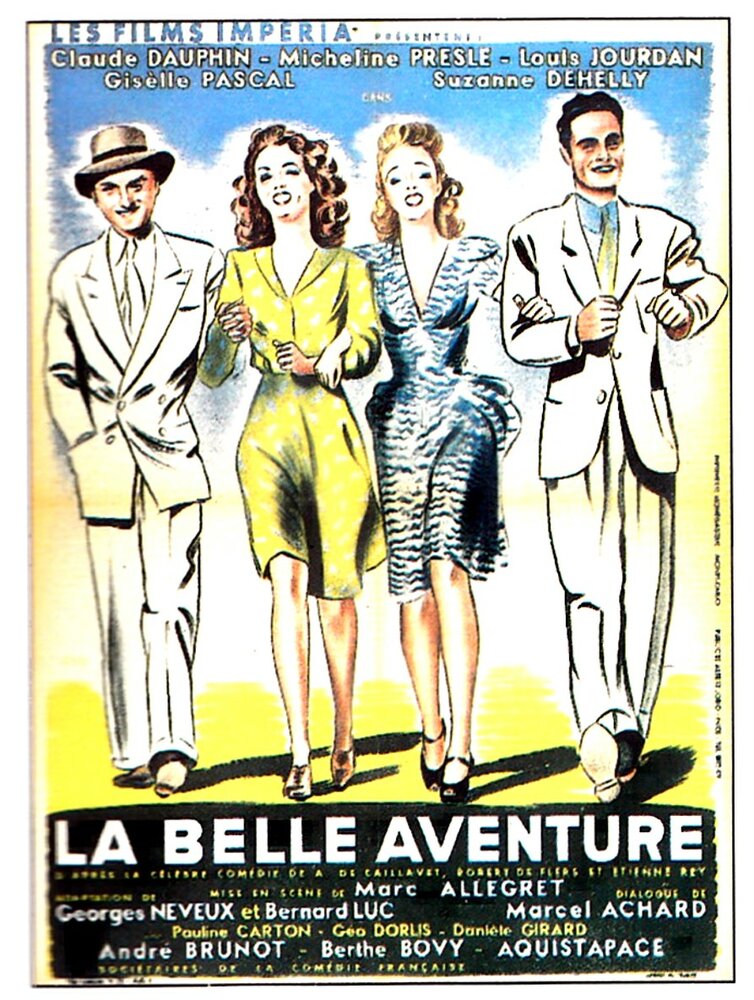 Прекрасное приключение (1942) постер