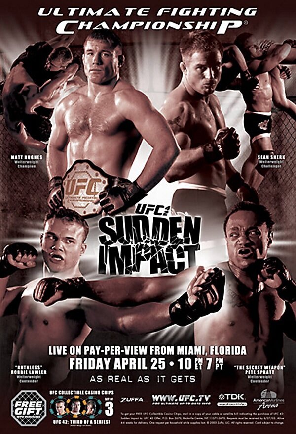 UFC 42: Sudden Impact (2003) постер