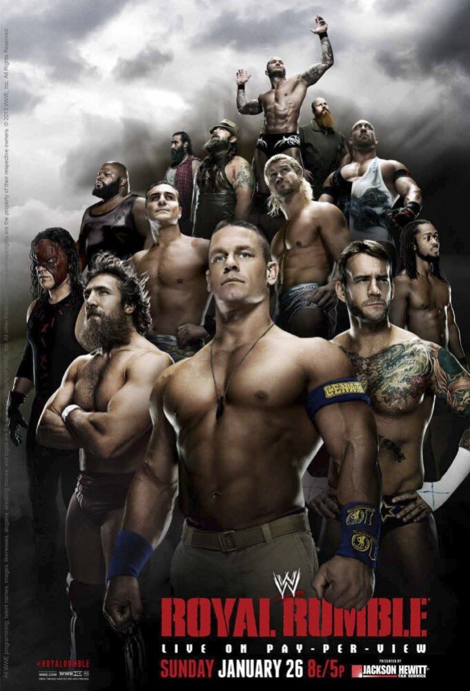 WWE Королевская битва (2014) постер
