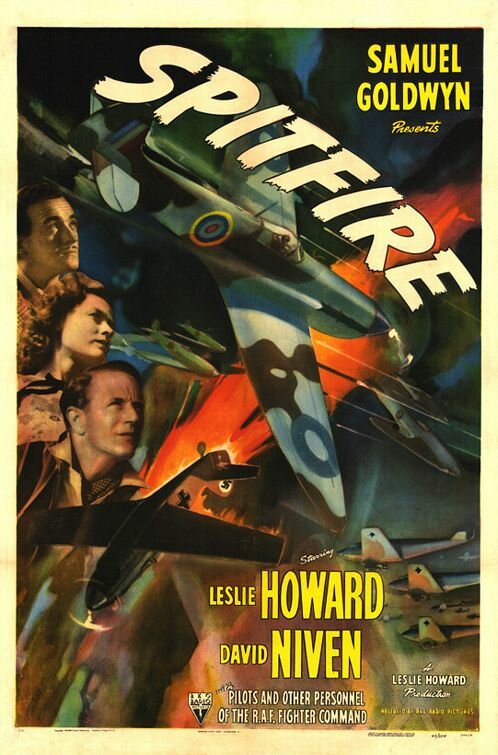 История истребителя Спитфайер (1942) постер