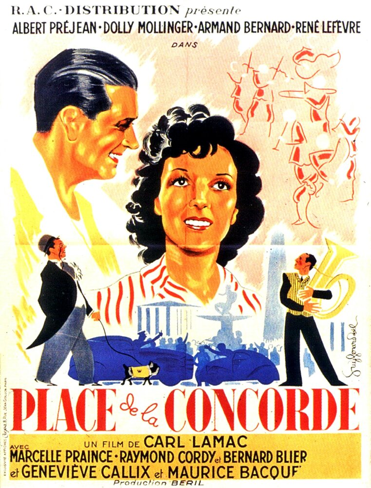 Place de la Concorde (1938) постер