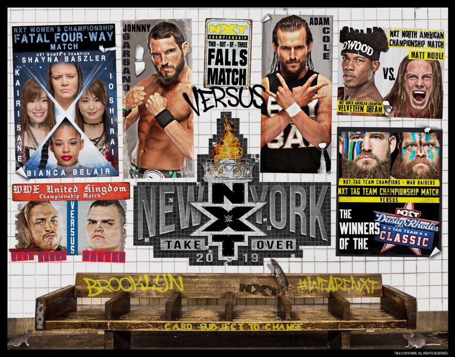 NXT Переворот: Нью-Йорк (2019) постер