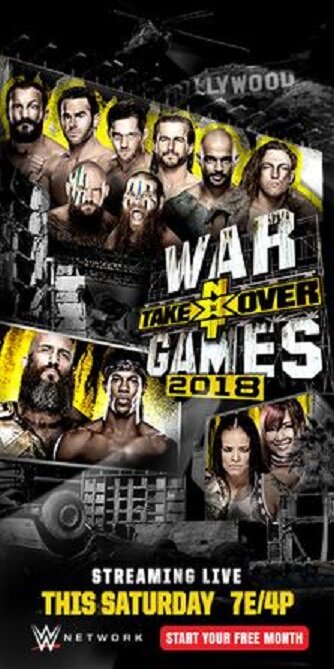 NXT Переворот: Военные игры 2 (2018) постер