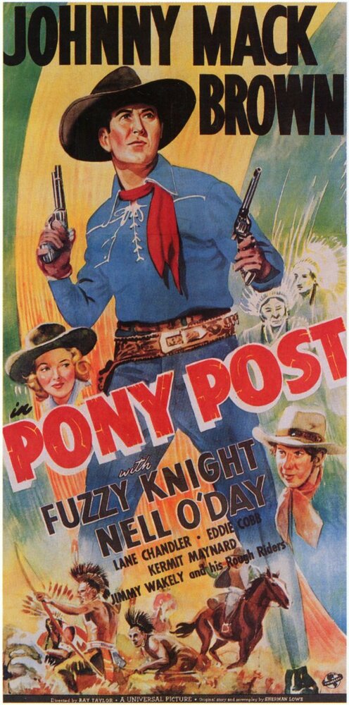 Pony Post (1940) постер