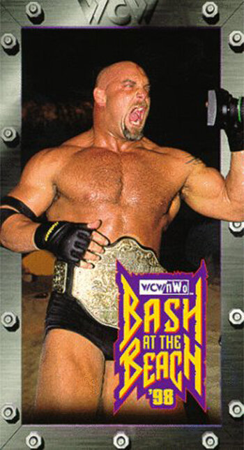 WCW Разборка на пляже (1998) постер