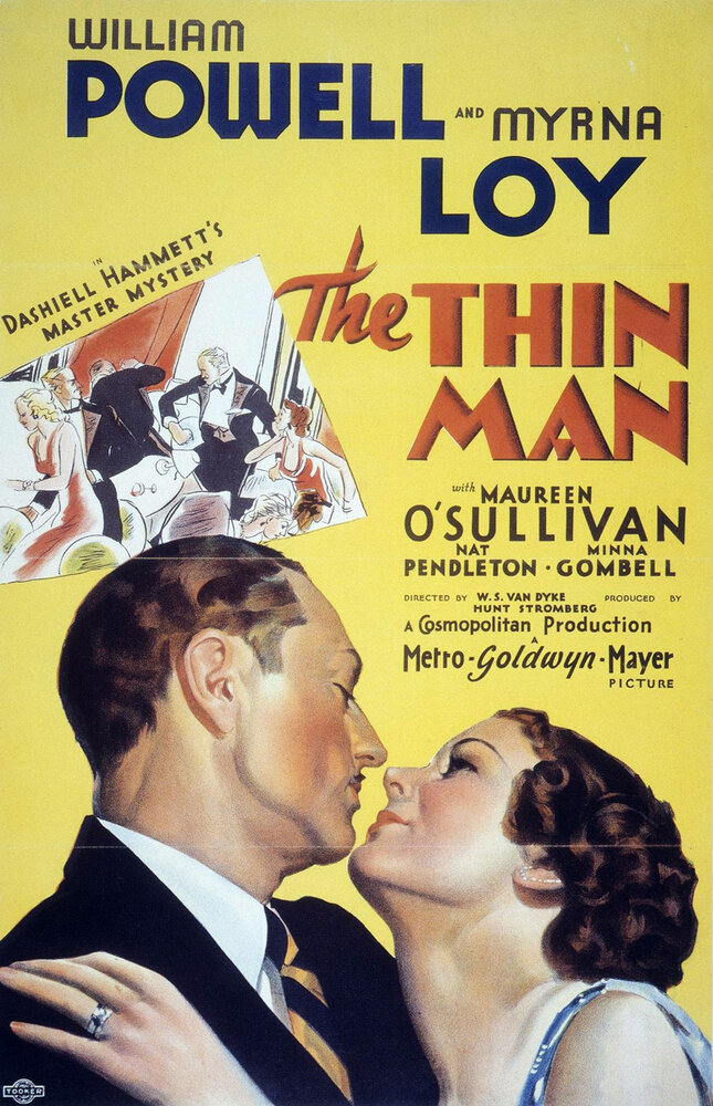 Тонкий человек (1934) постер