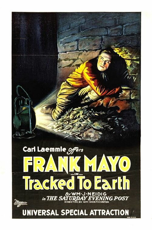 Tracked to Earth (1922) постер