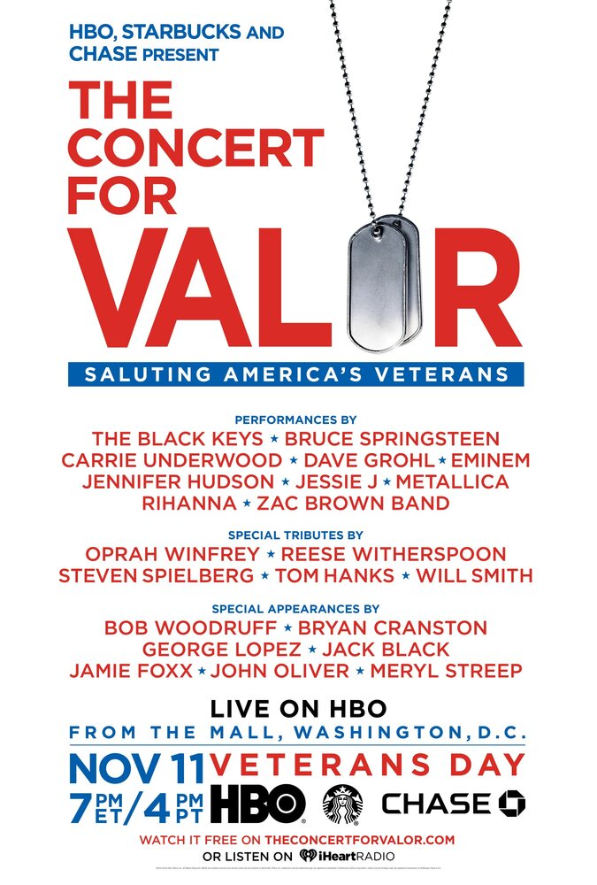 The Concert for Valor (2014) постер