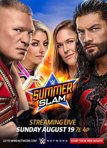 WWE Летний бросок (2018) постер