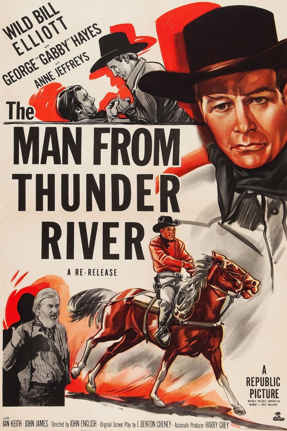 The Man from Thunder River (1943) постер