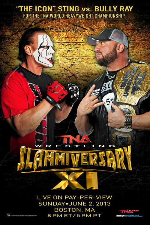 TNA Сламмиверсари 11 (2013) постер