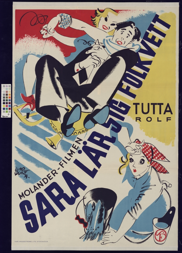Сара учится вести себя (1937) постер